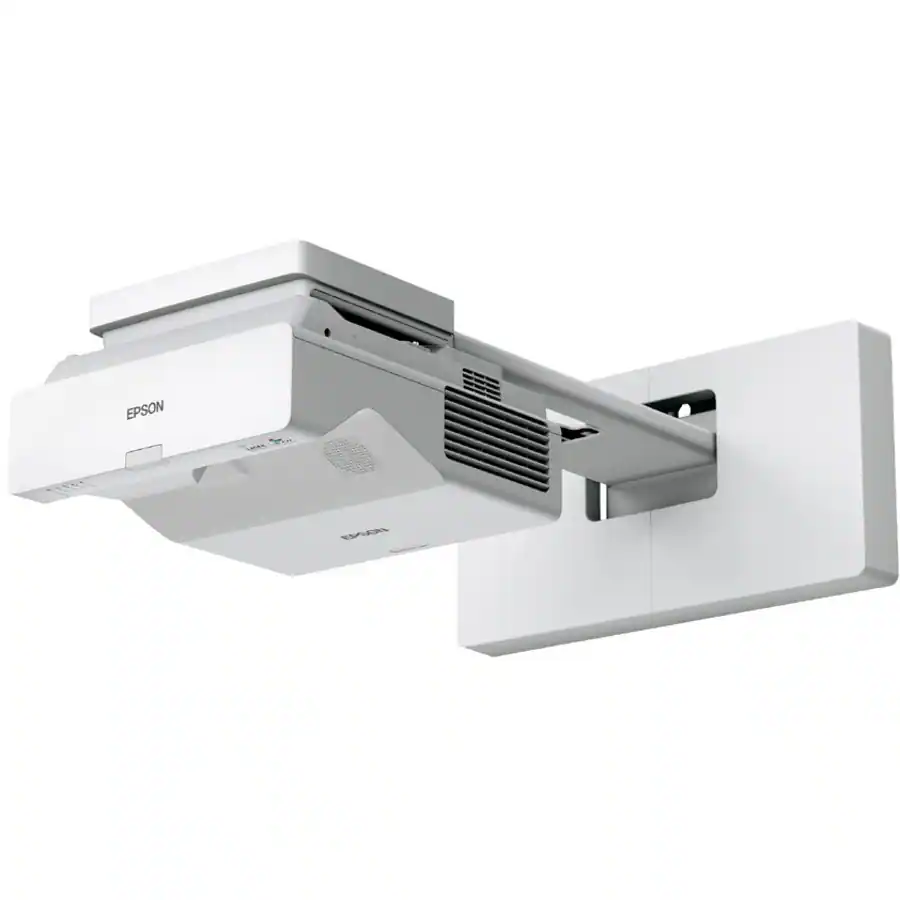 Epson Lcd Rear Epson BrightLink 760Wi Ultra Short Throw 3LCD Projector 16:10 Wall ...