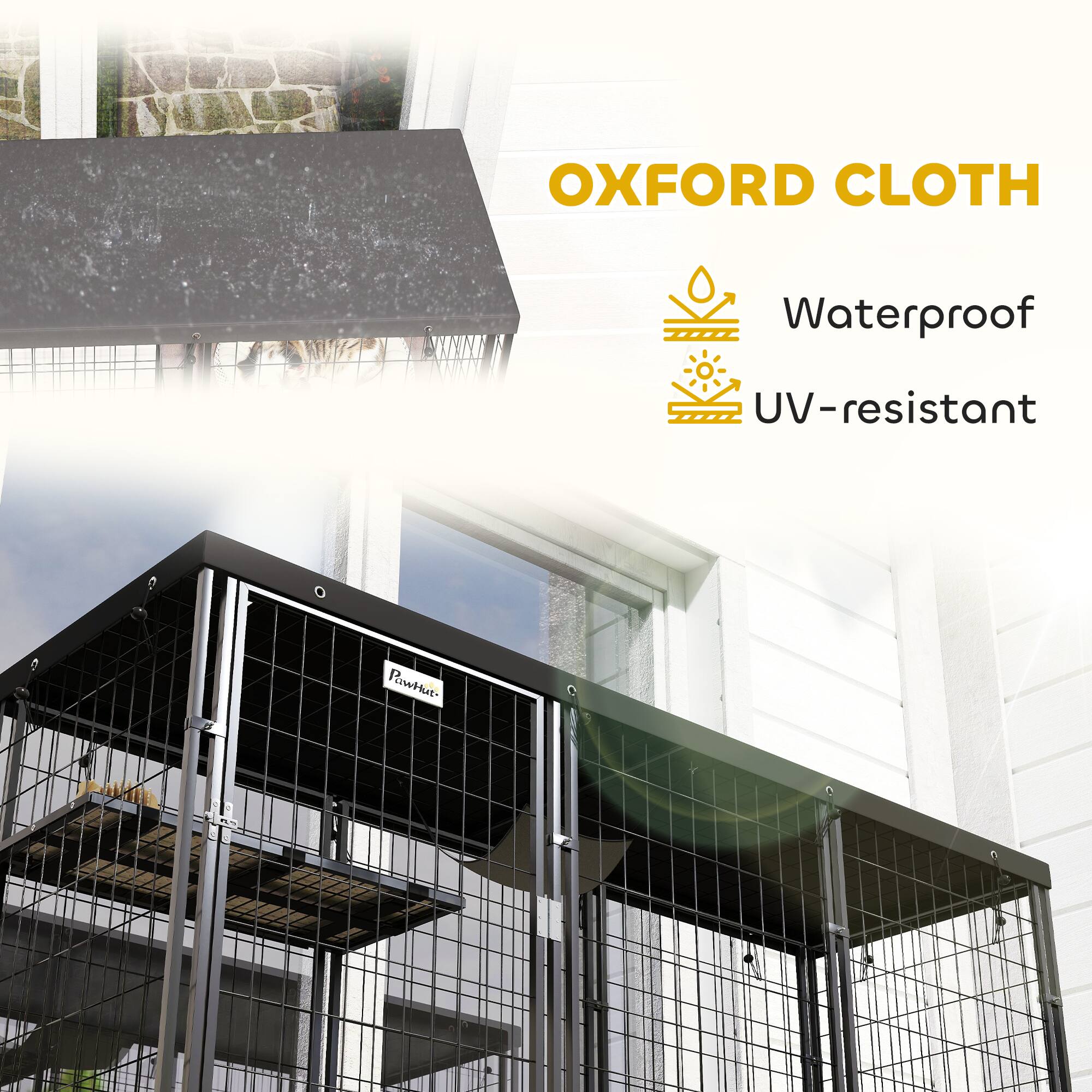 OXFORD CLOTH  
Waterproof  
UV-resistant