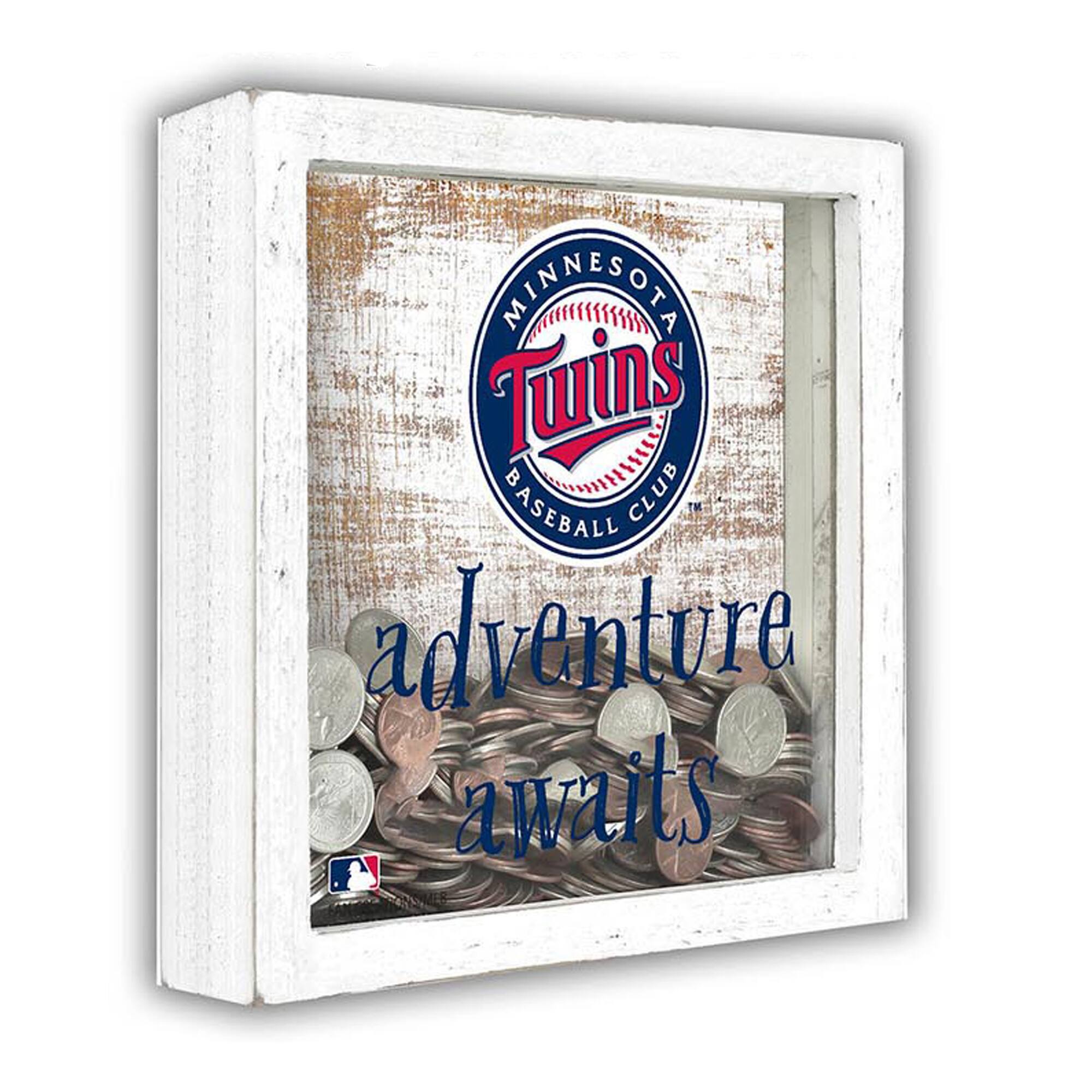 MINNESOTA  
Twins  
BASEBALL CLUB  

adventure awaits