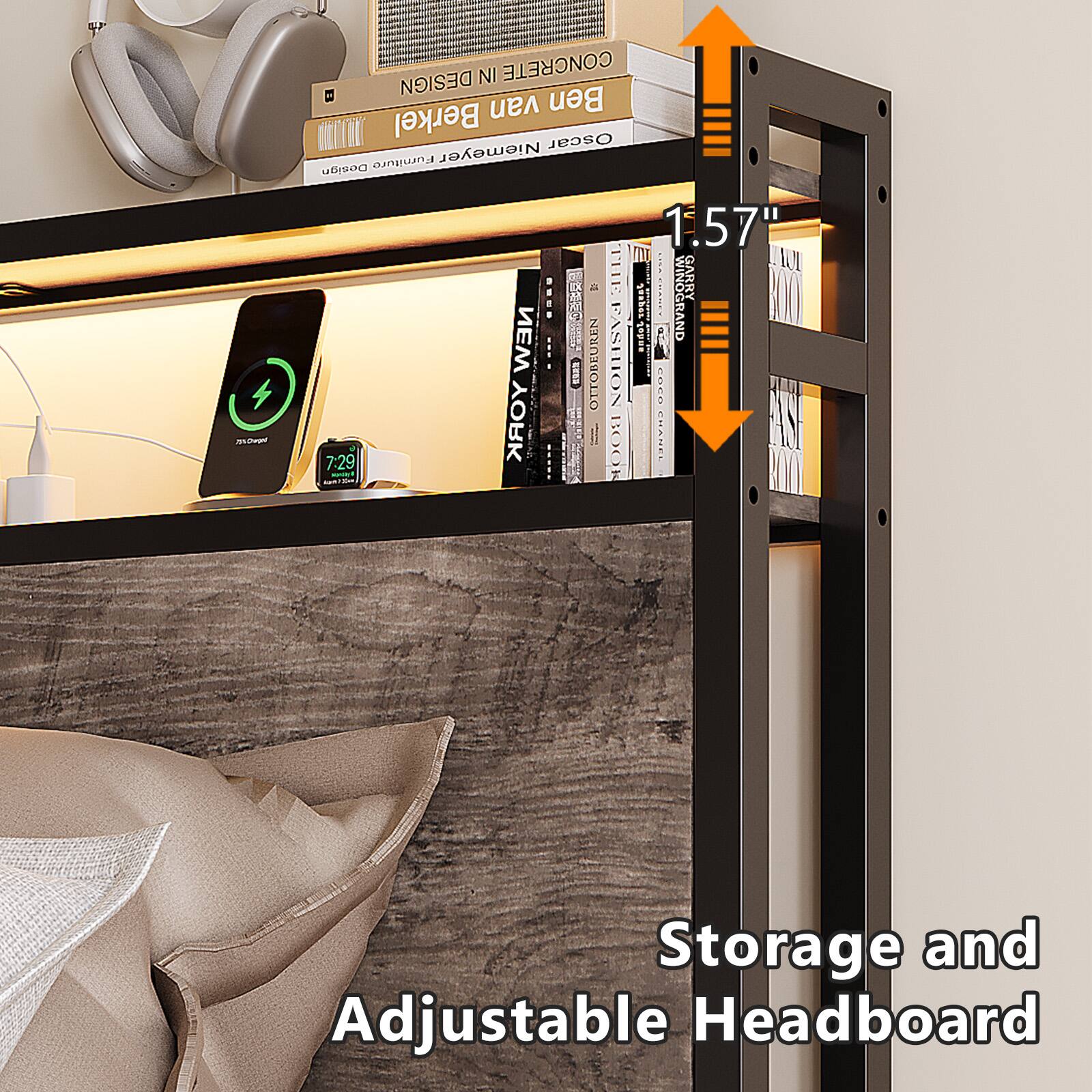 n NI CONCRETE DESIGN van Te Berkel Oscar Fumituro Niemeyer Dosign 1.57"  
THE | GARRY B-- SEE WINOGRAND NEW I ! endel I  S OTTOBEUREN PASHION arn YORK a BOOK FHANEL AN 729  
Storage and Adjustable Headboard