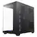 Angle. Antec - Antec C5 ARGB, 7x 120mm ARGB Fans, 10 Fan Support, Type-C 3.2 Gen 2, Tempered Glass, 360mm Radiator, Mid-Tower ATX Case - Black.