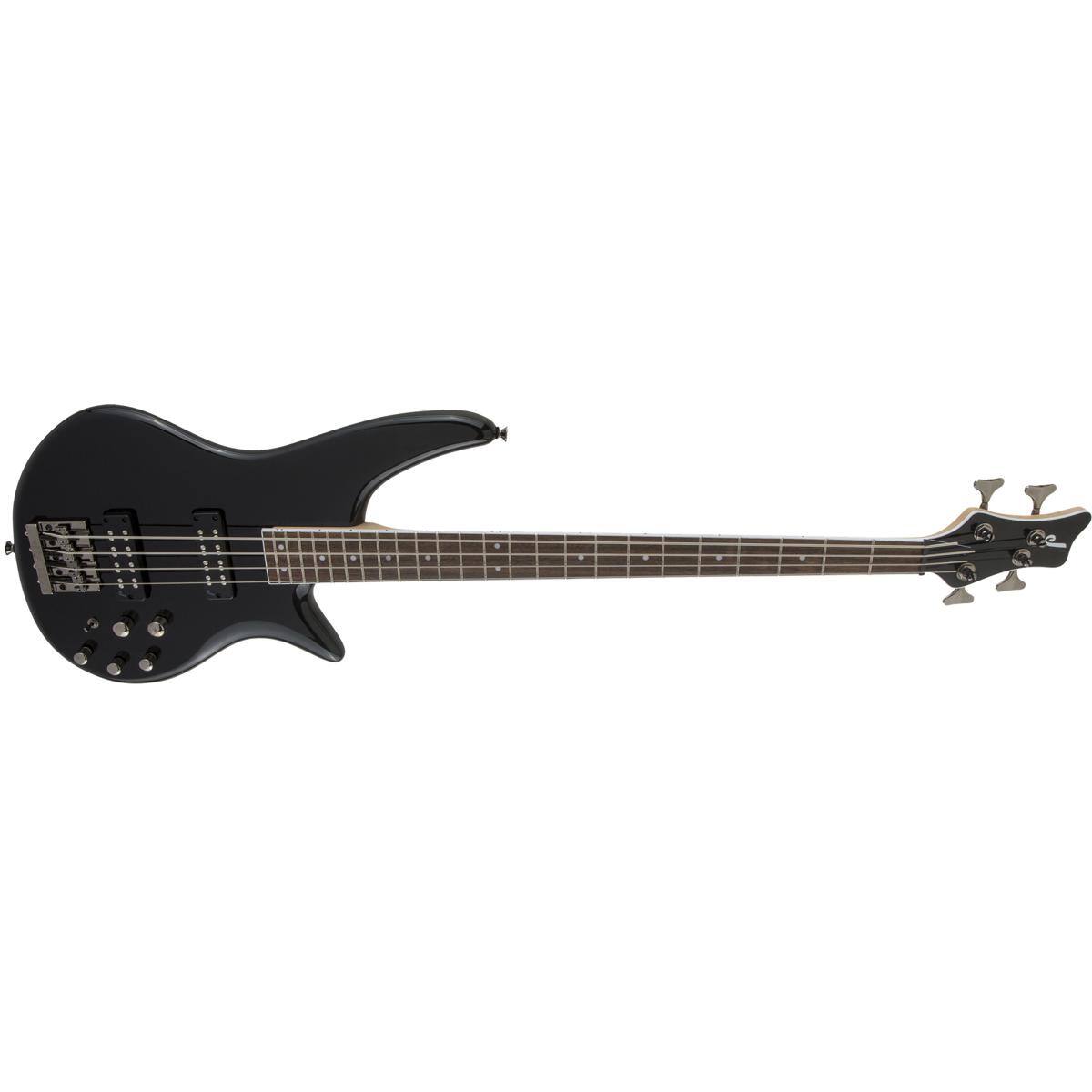 Alt View 3. Jackson - Jackson JS Spectra Bass JS3 Electric Guitar,Laurel Fingerboard,GlossBlack.