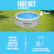 FAST SET
FILL & RISE POOL
497 GAL.
24 IN.
8 FT.
Bestway Fast Set™
ROUND ABOVE GROUND POOL SET INCLUDES
330 Gal. Filter Pump & Type I Filter Cartridge