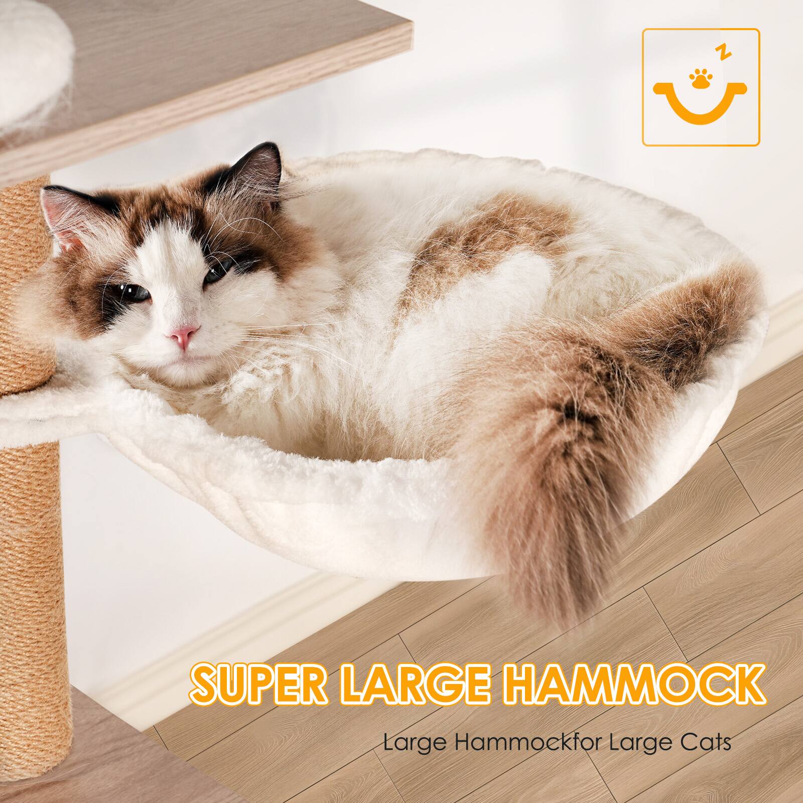 SUPER LARGE HAMMOCK  
Large Hammock for Large Cats