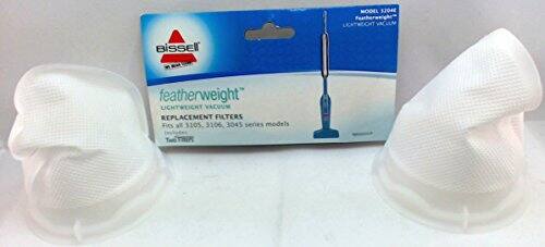 MODEL 5J04E  
BISSELL featherweight  
LIGHTWEIGHT VACUUM REPLACEMENT FILTERS  
Fits all 3105, 3106, 3045 series models