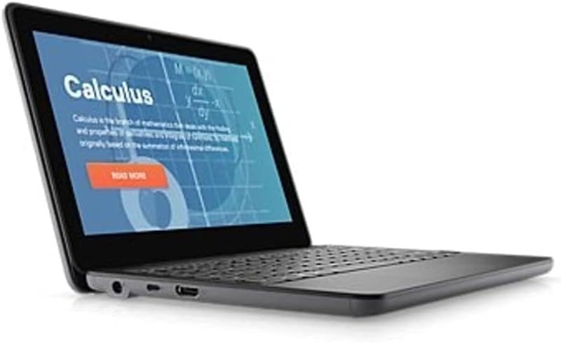 Back. Dell - Dell Latitude 3120  11.6" Intel Pentium Silver N6000 @ 1.10GHz 8GB RAM 256GB SSD Windows 11 Pro.