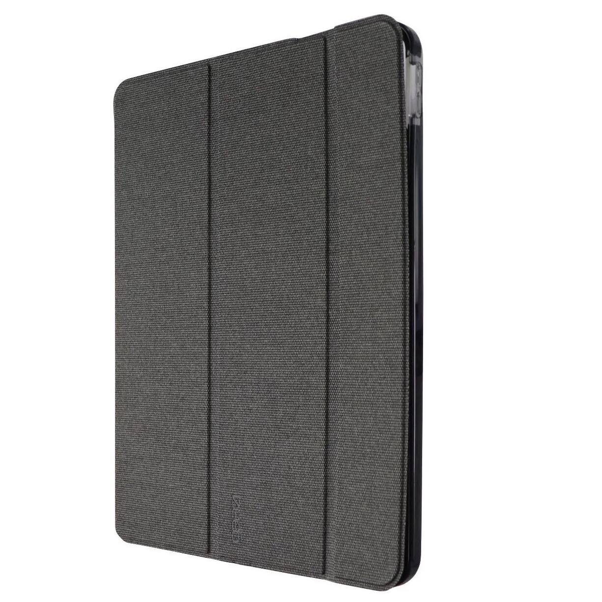 Left. ZAGG - ZAGG Gear4 Brompton Case for iPad Pro 11 (1st & 2nd Gen) / iPad Air 4, Slim and Sturdy Design - Smoke Grey - Grey.