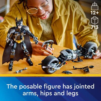 LEGO DC Batman: Batman Construction Figure & the Bat Pod Bike LEGO DC Batman: Batman Construction Figure & the Bat Pod Bike
