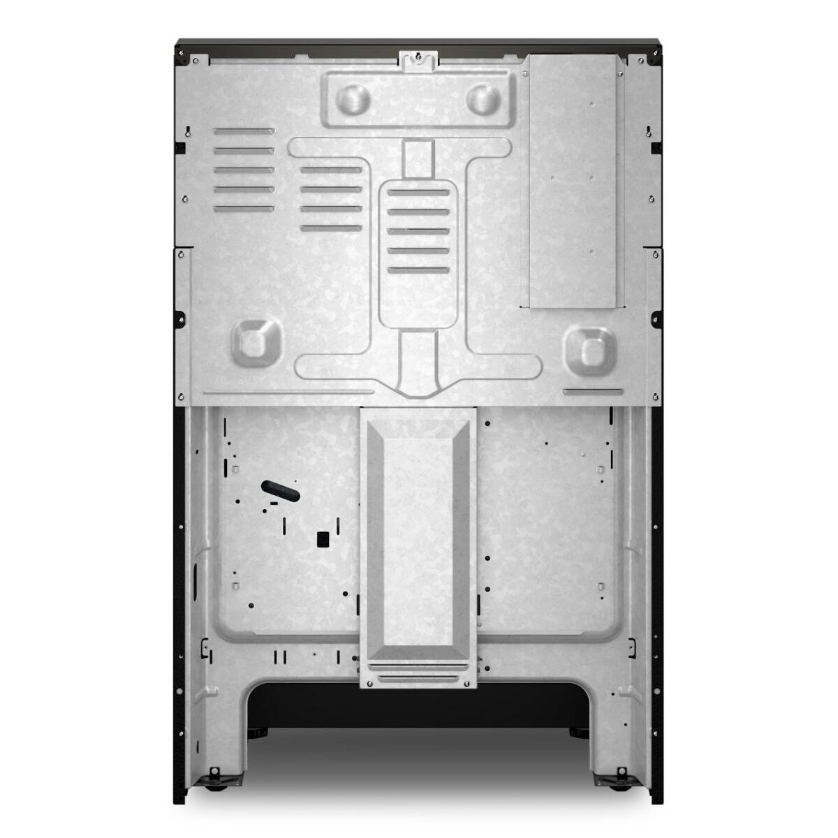 Alt View 12. Whirlpool - 5.3 Cu. Ft. Freestanding Electric Range with Air Cooking Technology, No Preheat Air Fry and Air Baking and Self Clean - Black Stainless.