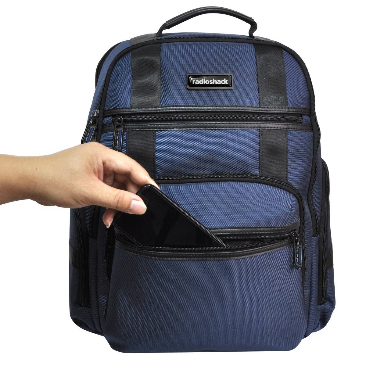 Alt View 1. RadioShack - Radioshack 15.6" Laptop Backpack Blue 2607109 Blue - Blue.