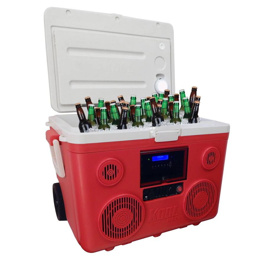 Koolmax Tunes2Go 40 Quart Wheeled KoolMAX Cooler with Bluetooth Speaker System ...