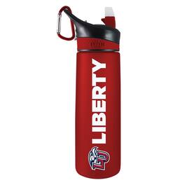 The Fanatic Group - Liberty Flames 24oz. Frosted Sport Bottle - Multicolor