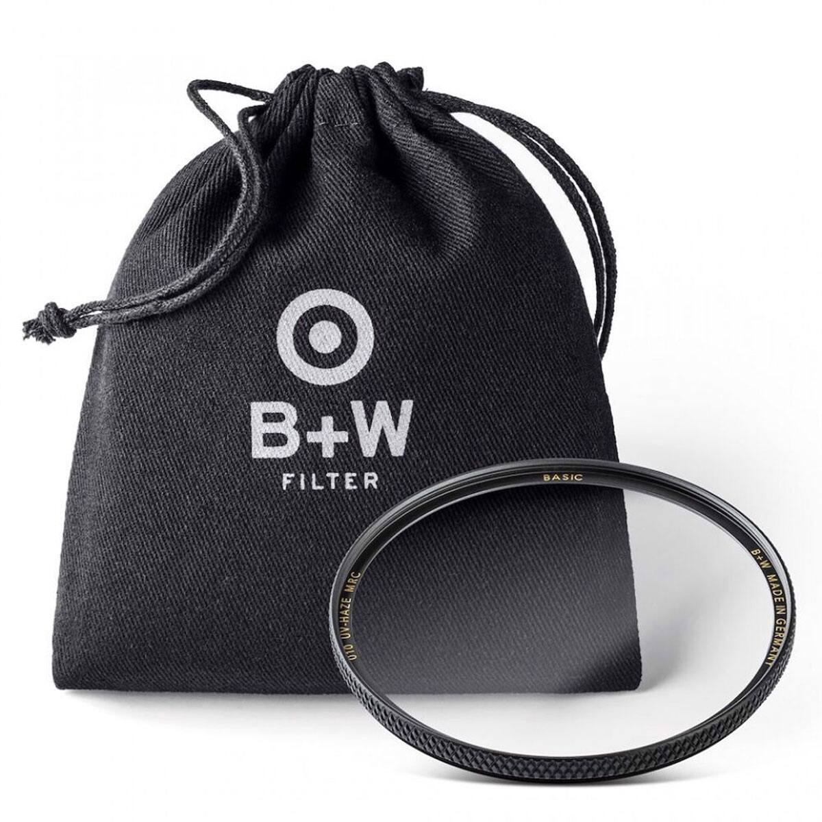 B+W B + FILTER BASIC MRC UV-HAZE 010 B+W MADE IN GERMANY