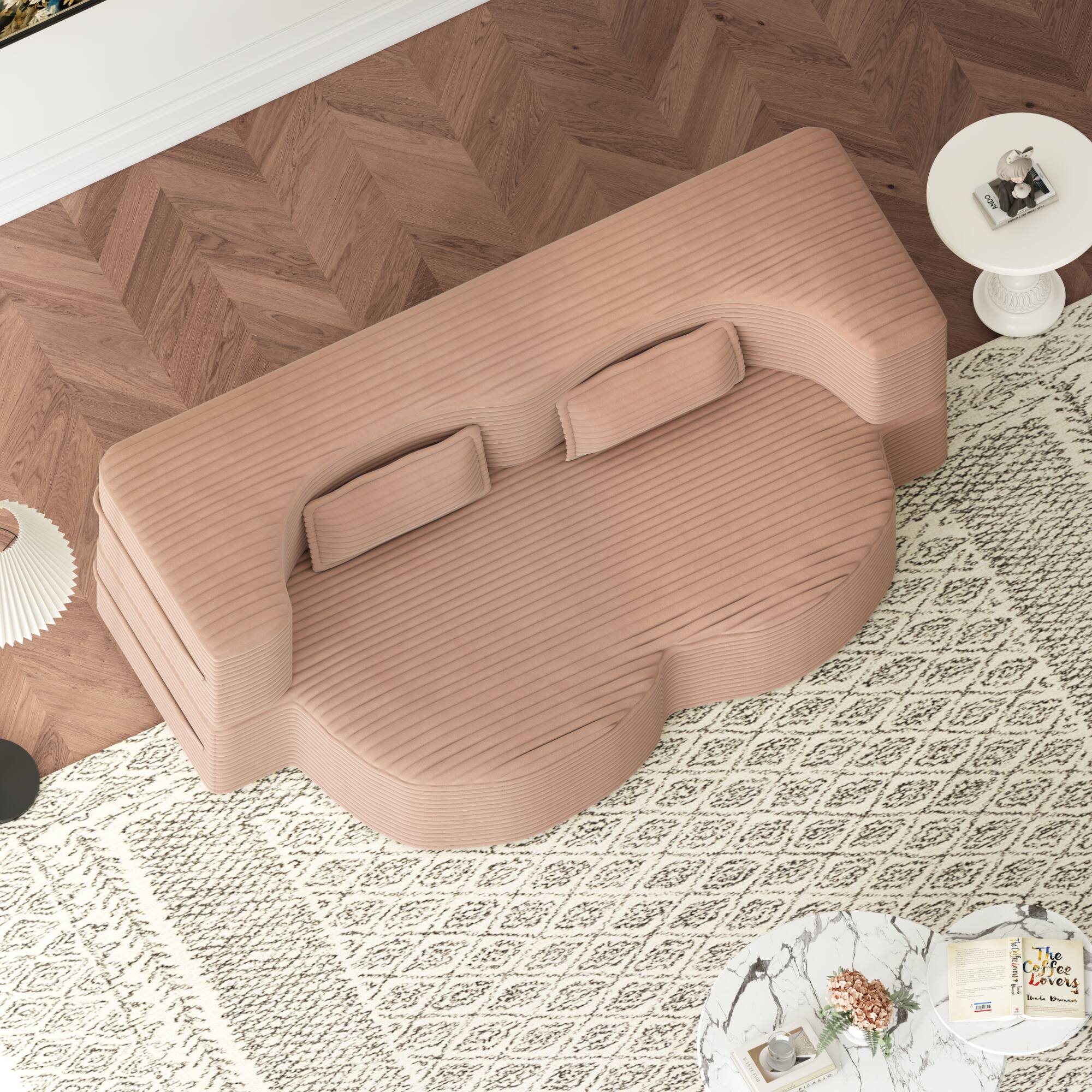 The text on the image reads:

"The Coffee Lovers' Cookbook"  
by Erin Gleeson