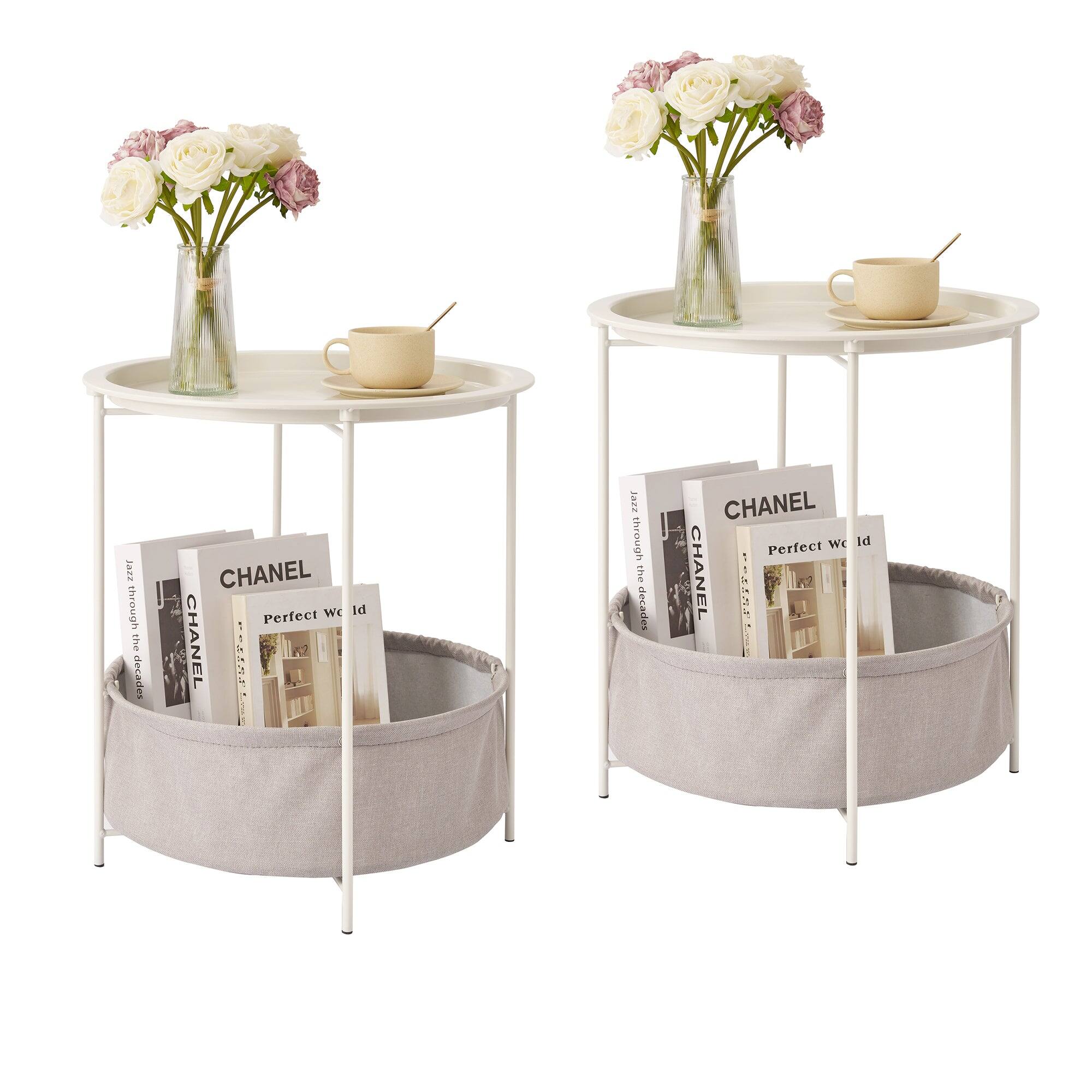 With basket 2PCS Grey