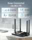 Keep Connected via 4G LTE 4G LTE Cat. 4 64 Share with Cat.4 AC1200 Wi-Fi Devices 64 Devices Works with Major Nano SIM Cellular Providers Nano Card slot
