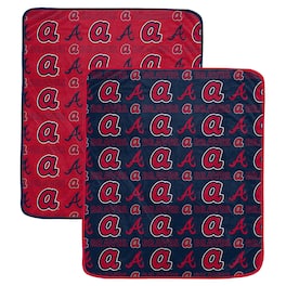 Pegasus - Atlanta Braves 60- x 70- Home & Away Two-Piece Blanket Set - Multicolor