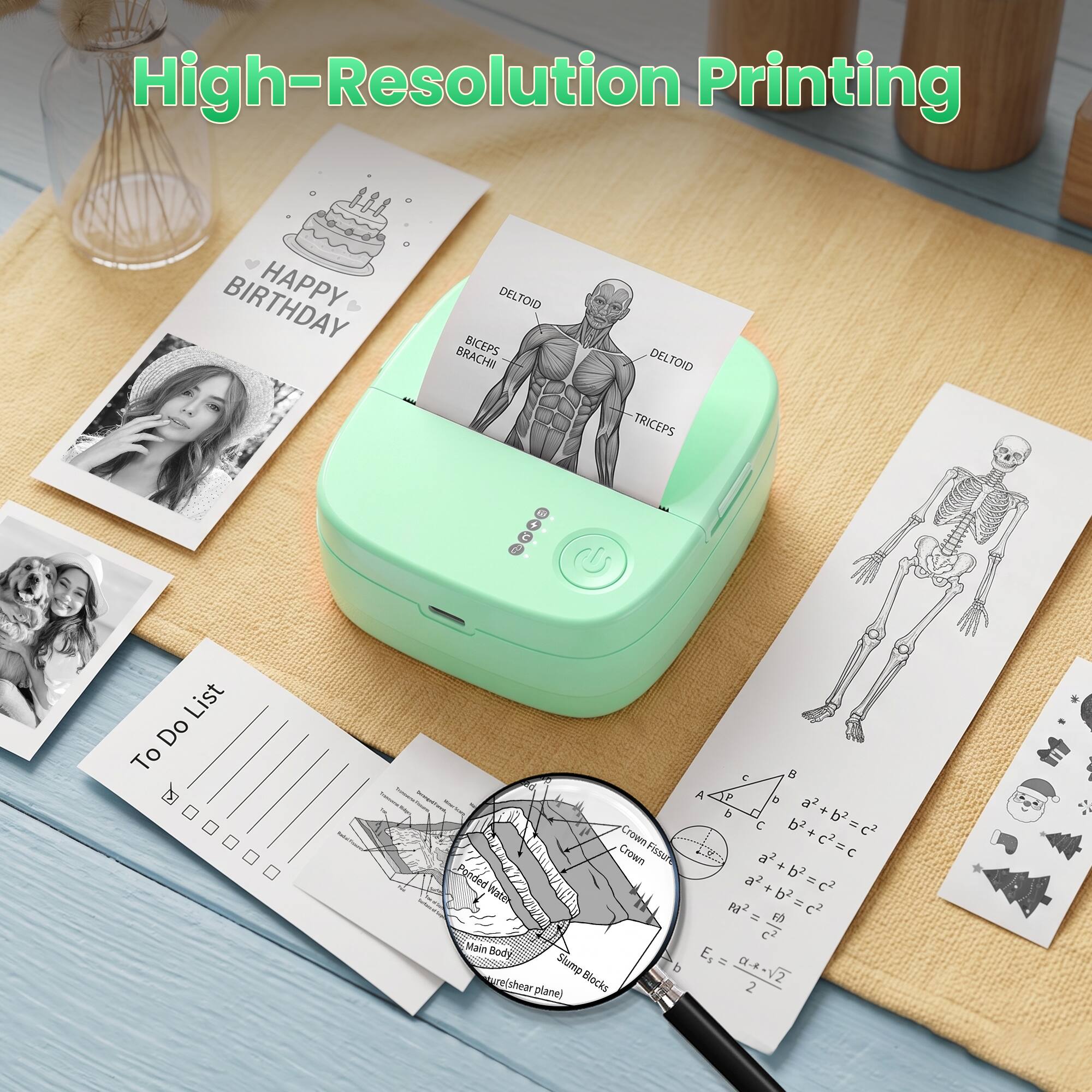 High-Resolution Printing

BIRTHDAY HAPPY

DELTOID BRACHII BICEPS

DELTOID TRICEPS

? c 0

List Do To

C B A P d d a2+b2=c2 C Crown b2+c2=c Crown Fissure ALLE 2+b2=2 Ponded Water a2+b2=2  c2 Main Body Slump d E3= a.k.v2 ture(shear plane) Blocks 2