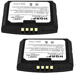 HQRP - BA300 Rechargeable Battery 2-Pack for Sennheiser Set840-S Set900 Set830 RS4200 RI830 3.7 V 140 mAh