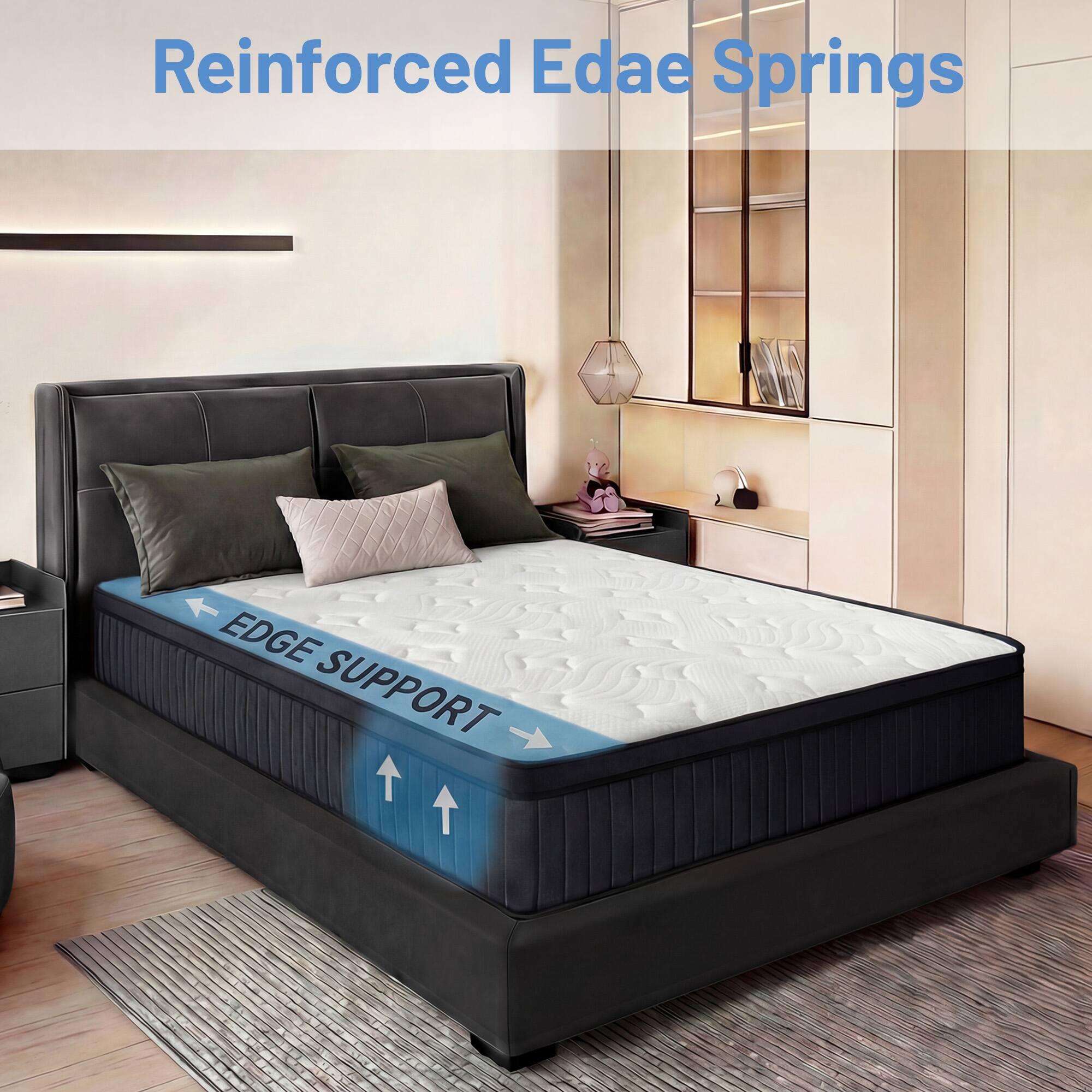 Reinforced Edae Springs  
EDGE SUPPORT