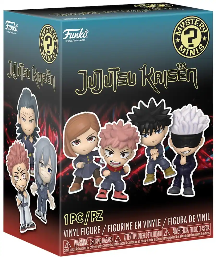 Funko Mystery Mini: Jujutsu Kaisen (One Random Mystery Mini Figure Per ...