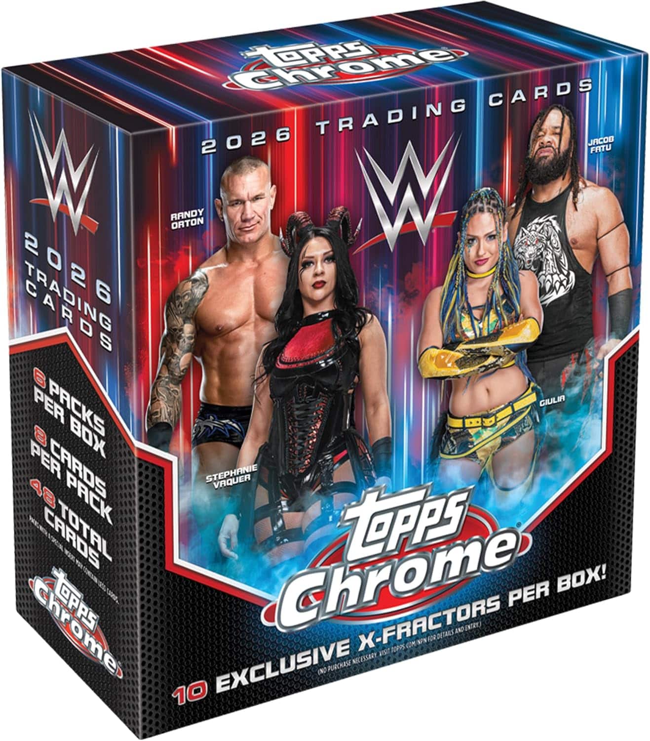 2026 Topps Chrome WWE Mega Box price history on PriceWatchPro