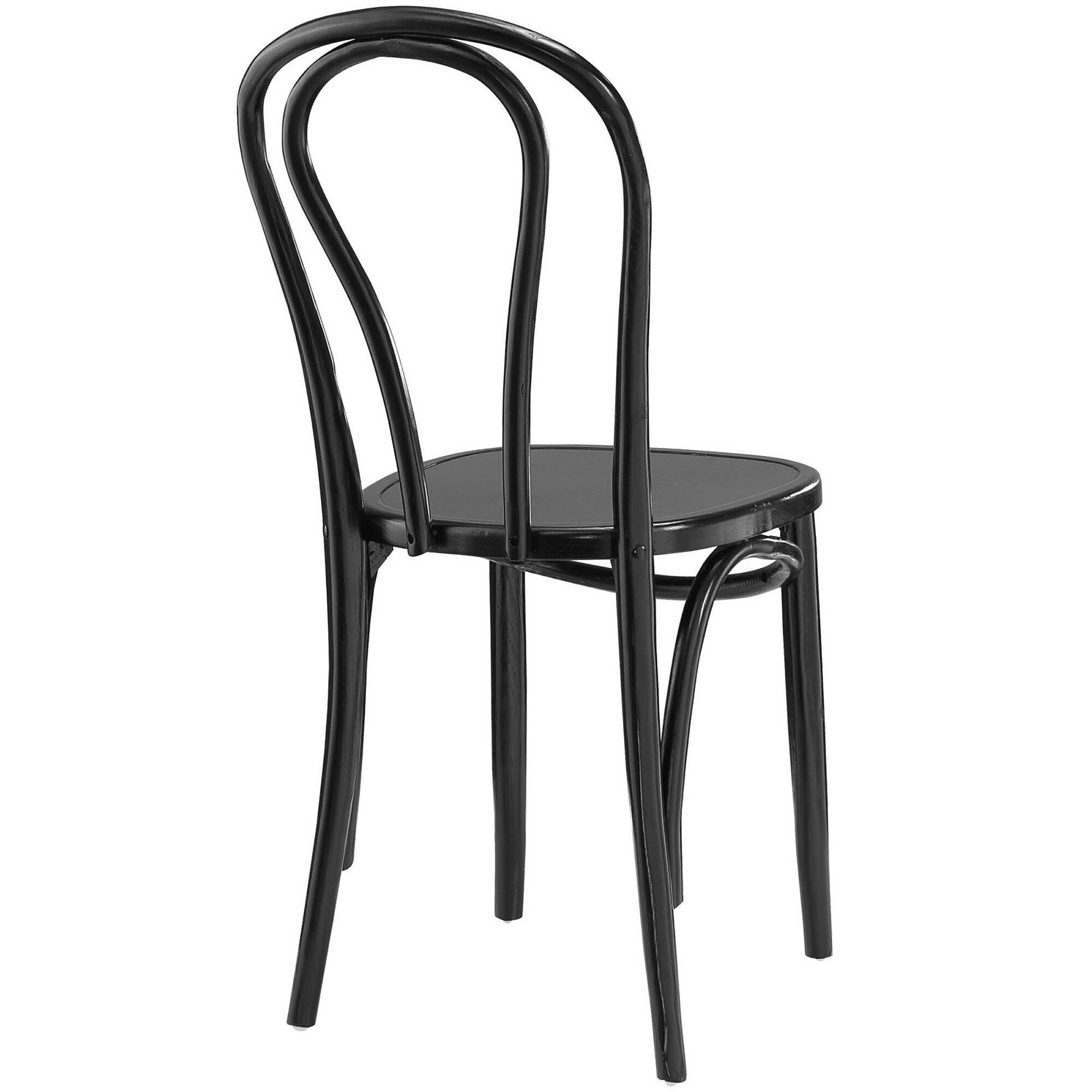 Back. Modway - Eon Dining Side Chair by Modway - Black.