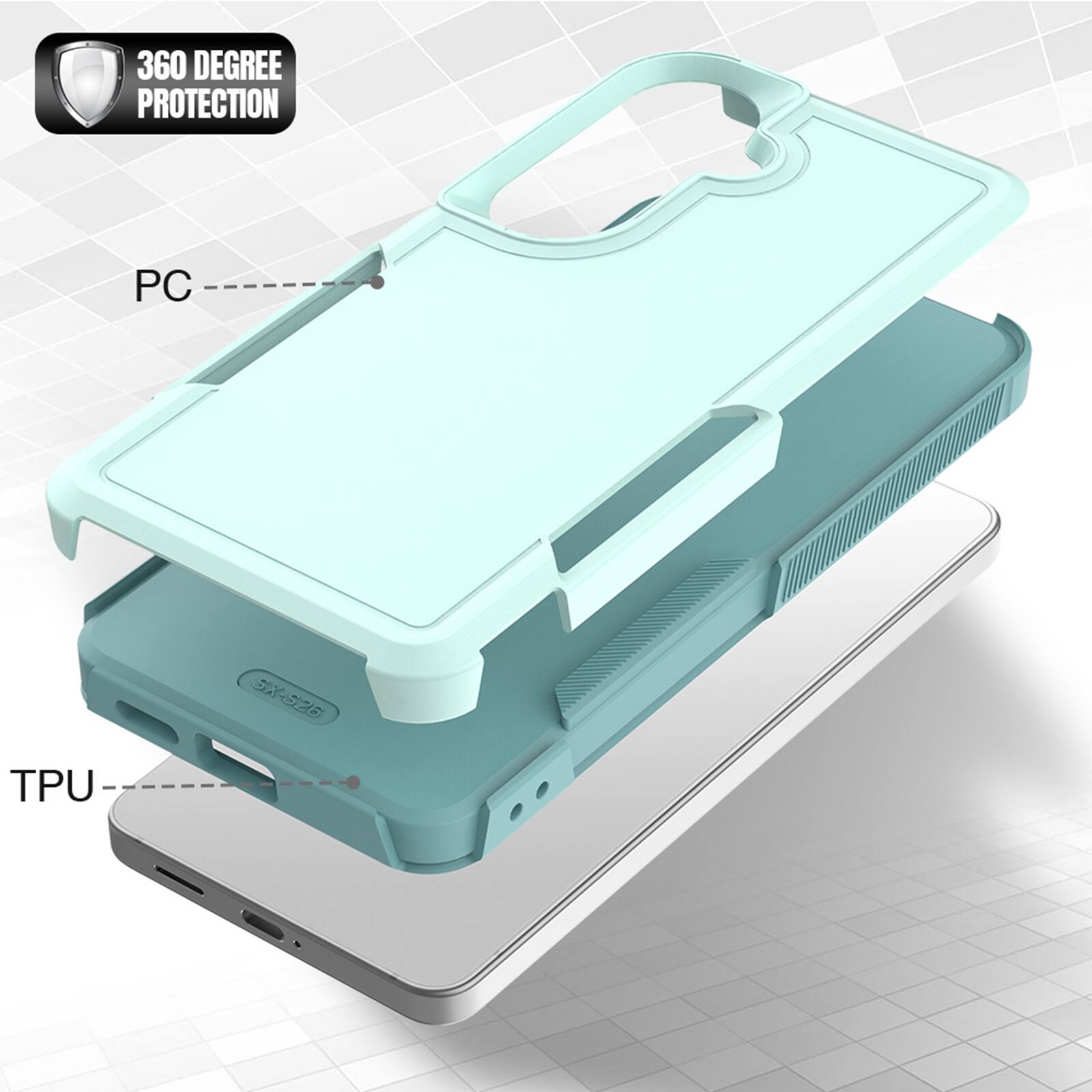 360 DEGREE PROTECTION

PC

TPU

SX-S26