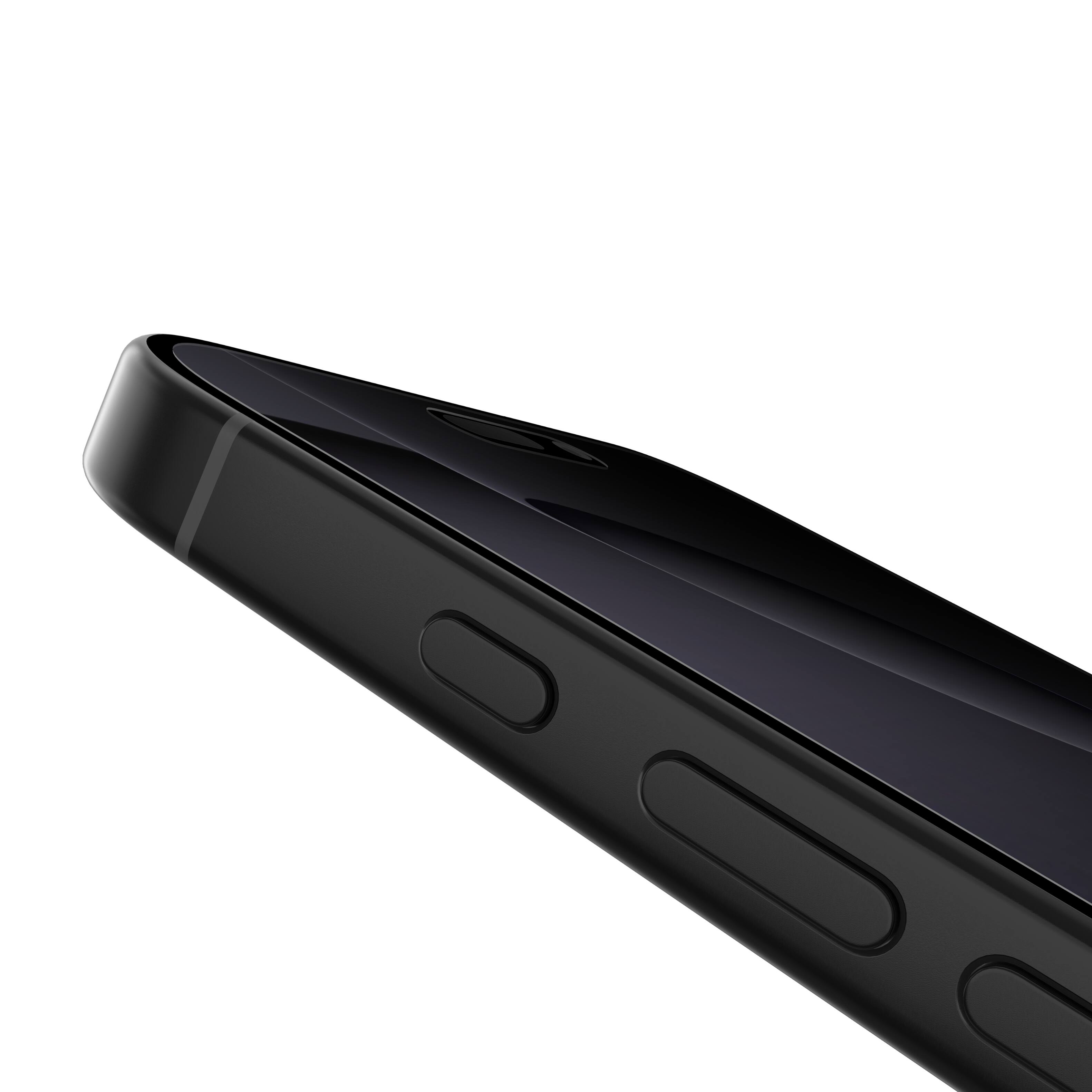 Alt View 12. Belkin - ScreenForce  Privacy InvisiGlass for iPhone 16 Pro Max with EZ Align Tray - Black.