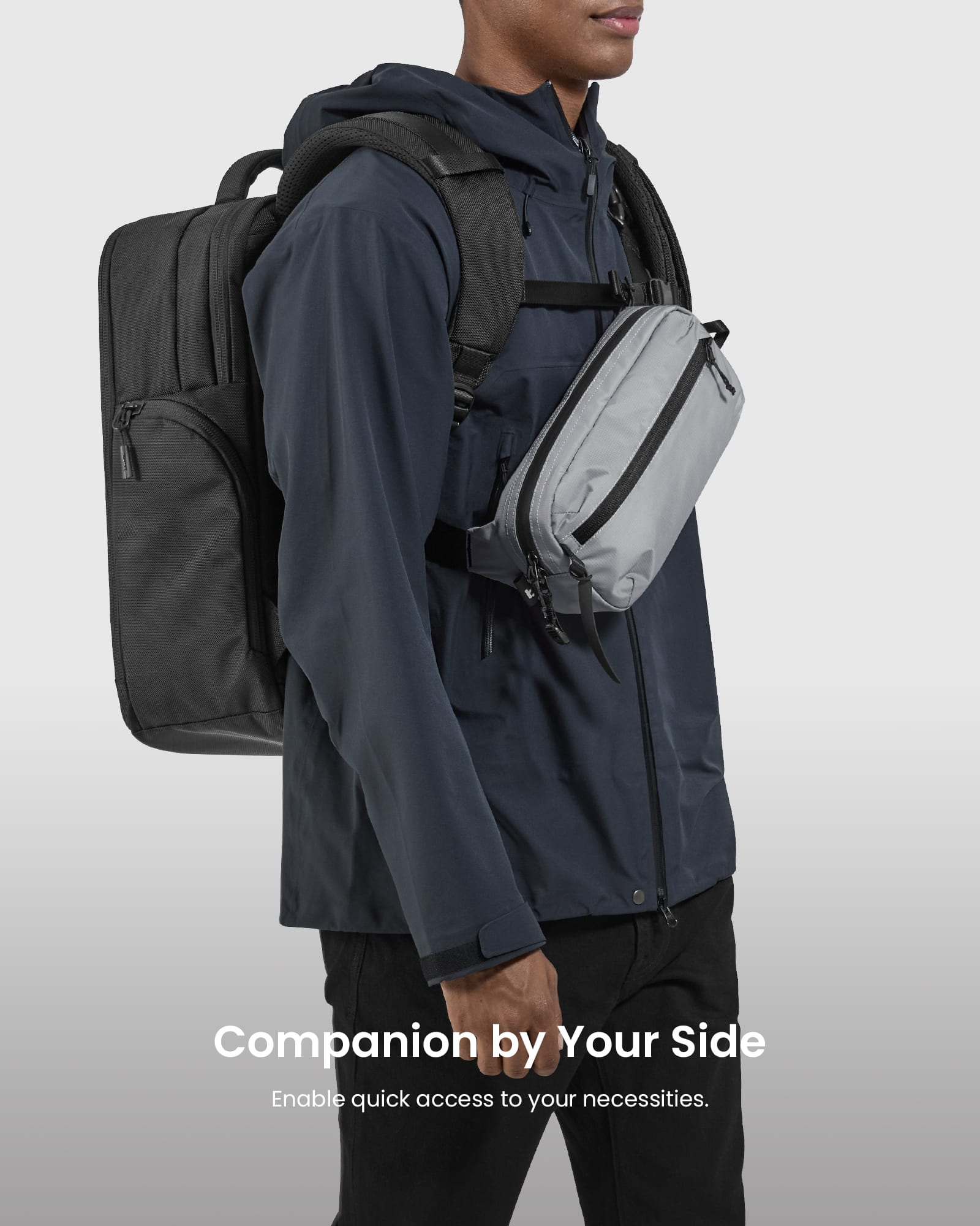 Companion by Your Side: Enable quick access to your necessities.