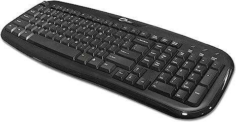 Alt View 3. SIIG - SII KB USB Desktop Keyboard JK-US0012-S1 - Black - Black.