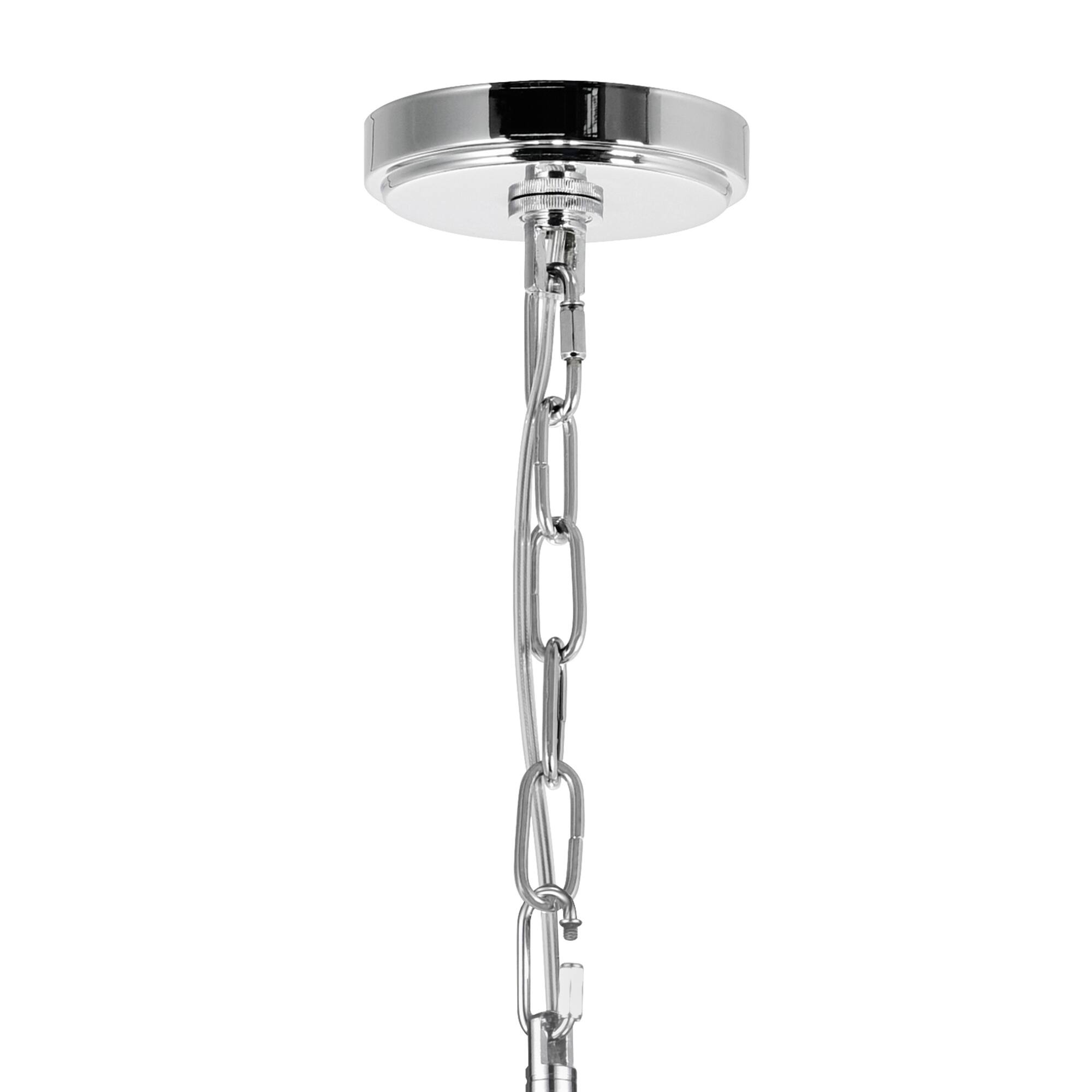Alt View 1. CWI Lighting - Arkansas 3 Light Mini Chandelier With Chrome Finish - Chrome.