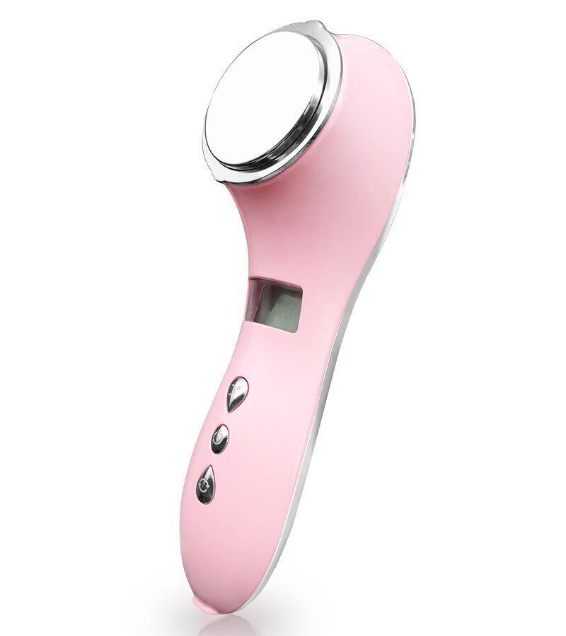 Alt View 4. Cluzine - Popular Electric Face Massager Hot Cold Therapy Ultrasonic Skin Rejuvenation Tool.
