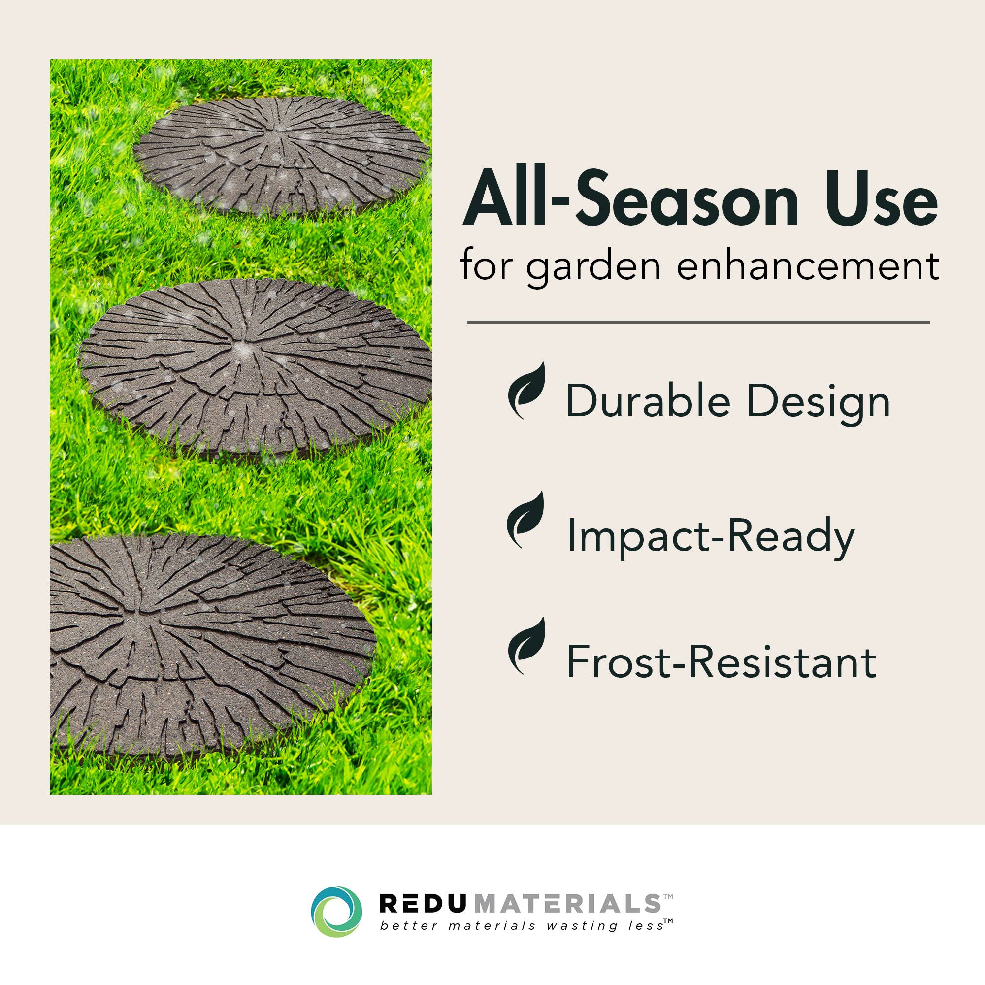 All-Season Use for garden enhancement

- Durable Design
- Impact-Ready
- Frost-Resistant

REDU MATERIALS™  
better materials wasting less™