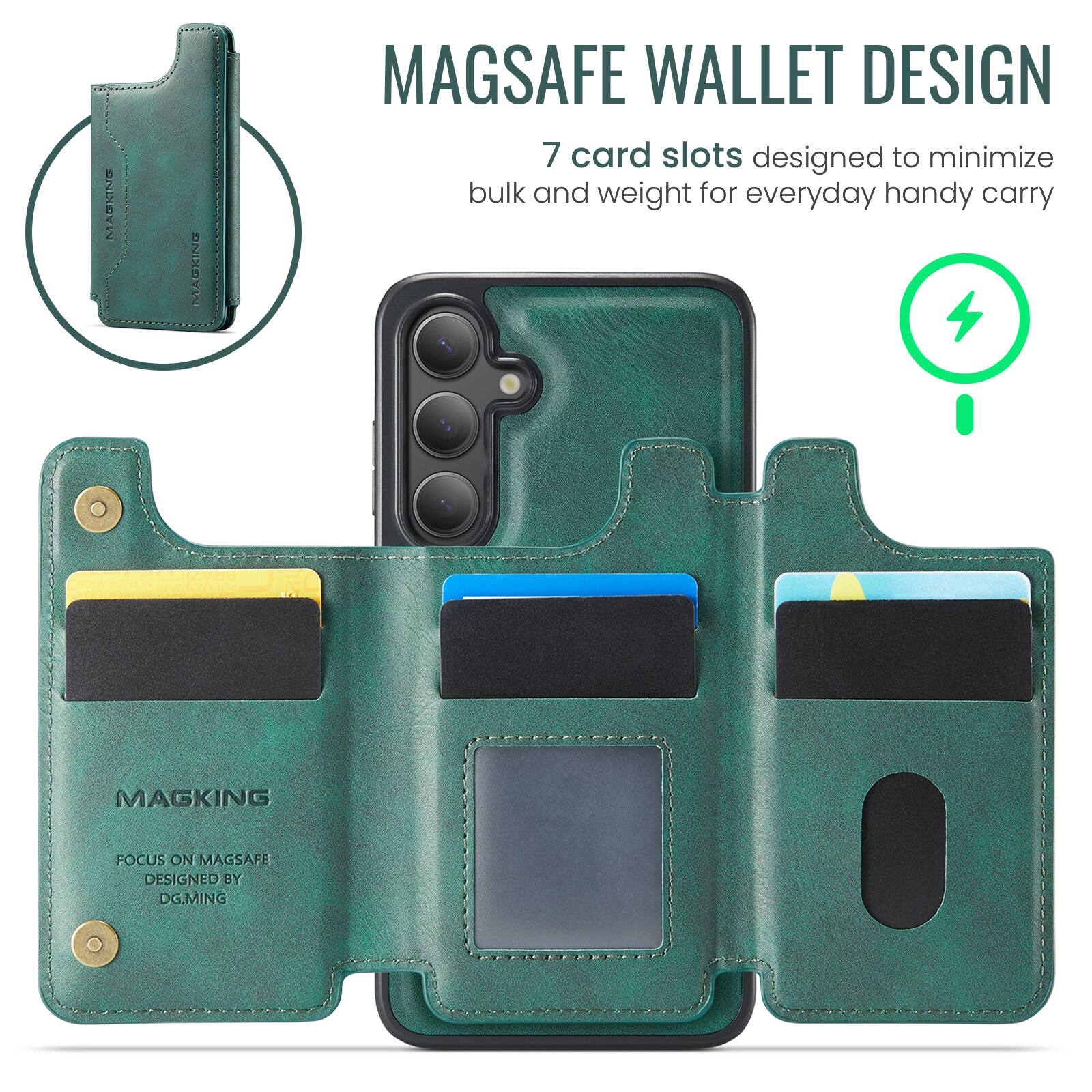 MAGSAFE WALLET DESIGN

7 card slots designed to minimize bulk and weight for everyday handy carry

MAGKING

FOCUS ON MAGSAFE

DESIGNED BY DG.MING