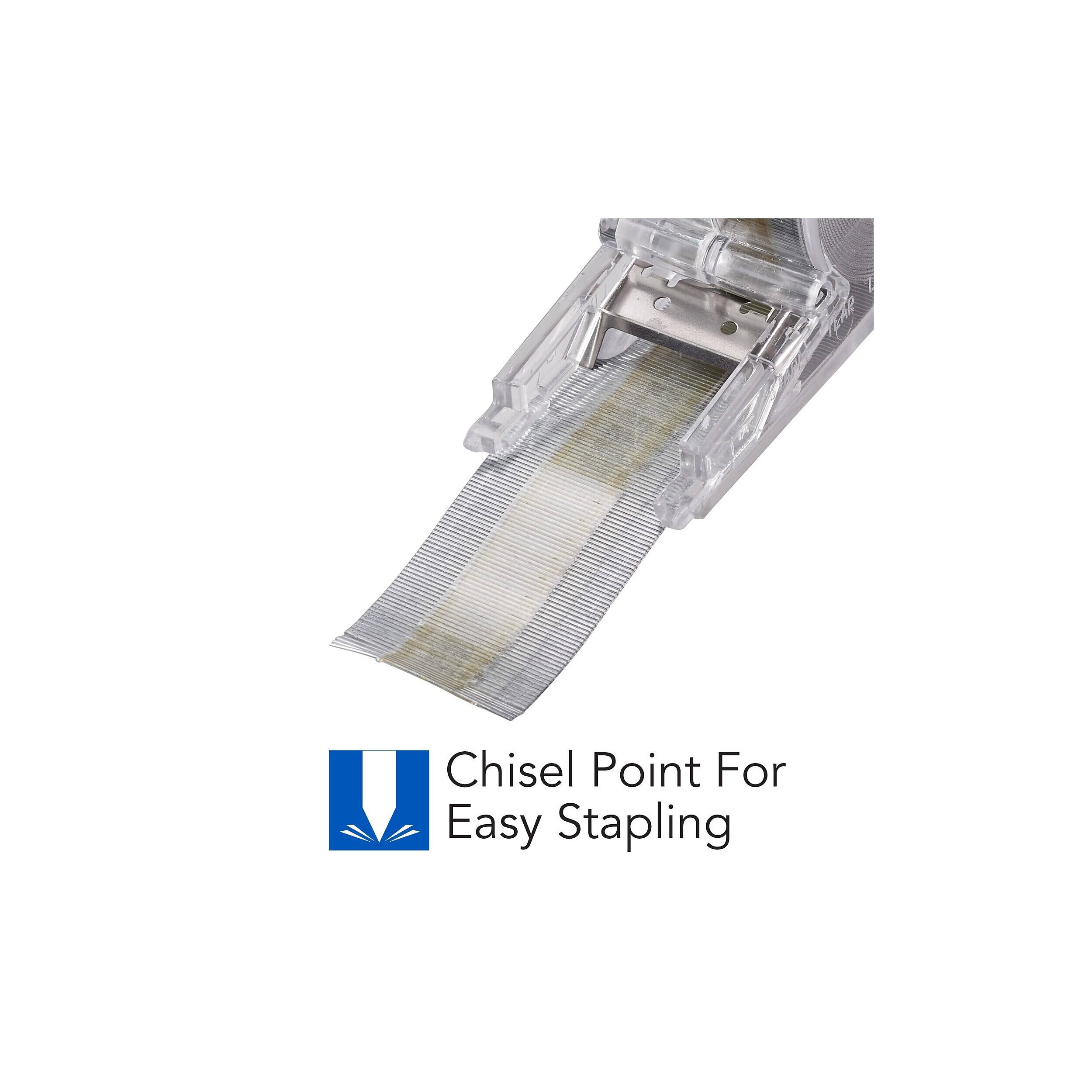Chisel Point For Easy Stapling