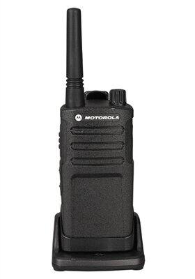 Alt View 5. Motorola - 12 Pack of Motorola RMM2050 Two way Radio Walkie Talkies - Black.