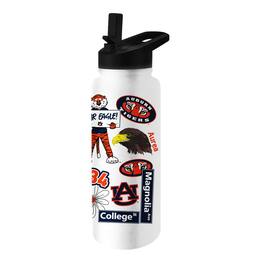Logo Brands - Auburn Tigers 34oz. Native Quencher Bottle - Multicolor