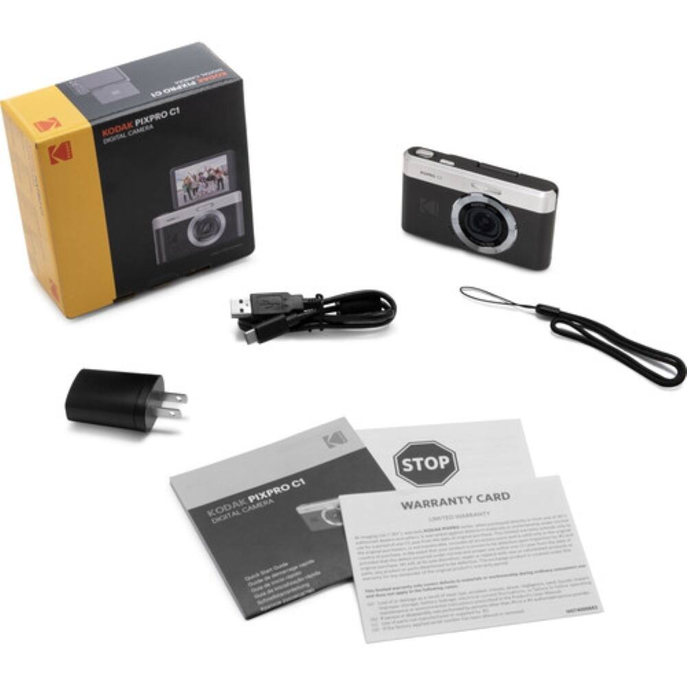 Kodak Pixpro C1 Digital Camera  
Stop Warranty Card