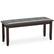 Front. Costway - Upholstered Dining Bench w/Padded Seat for Kitchen Bedroom Entryway Grey - Grey.