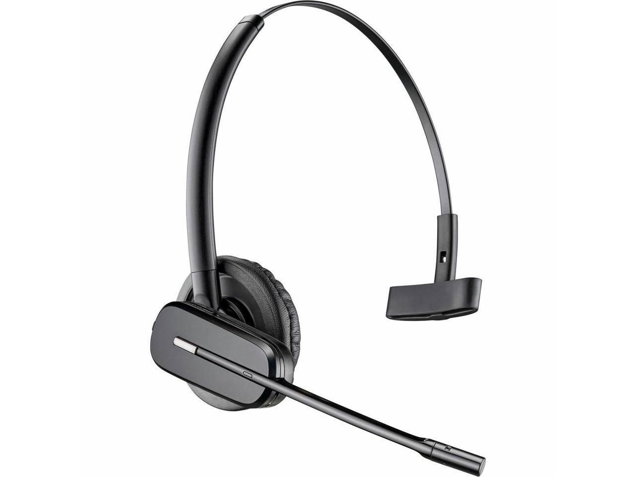 Alt View 1. HP - HP Poly Spare CS540 Headset Mono Wireless DECT 6.0 Earbud On-ear Monaural In-ear Model 85T27AA#ABA - Black.