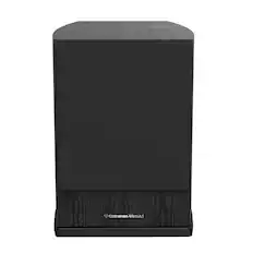 Front. Cerwin Vega - LA Series 43-Watt Continuous Power 10" Powered Subwoofer LA110B - Black.