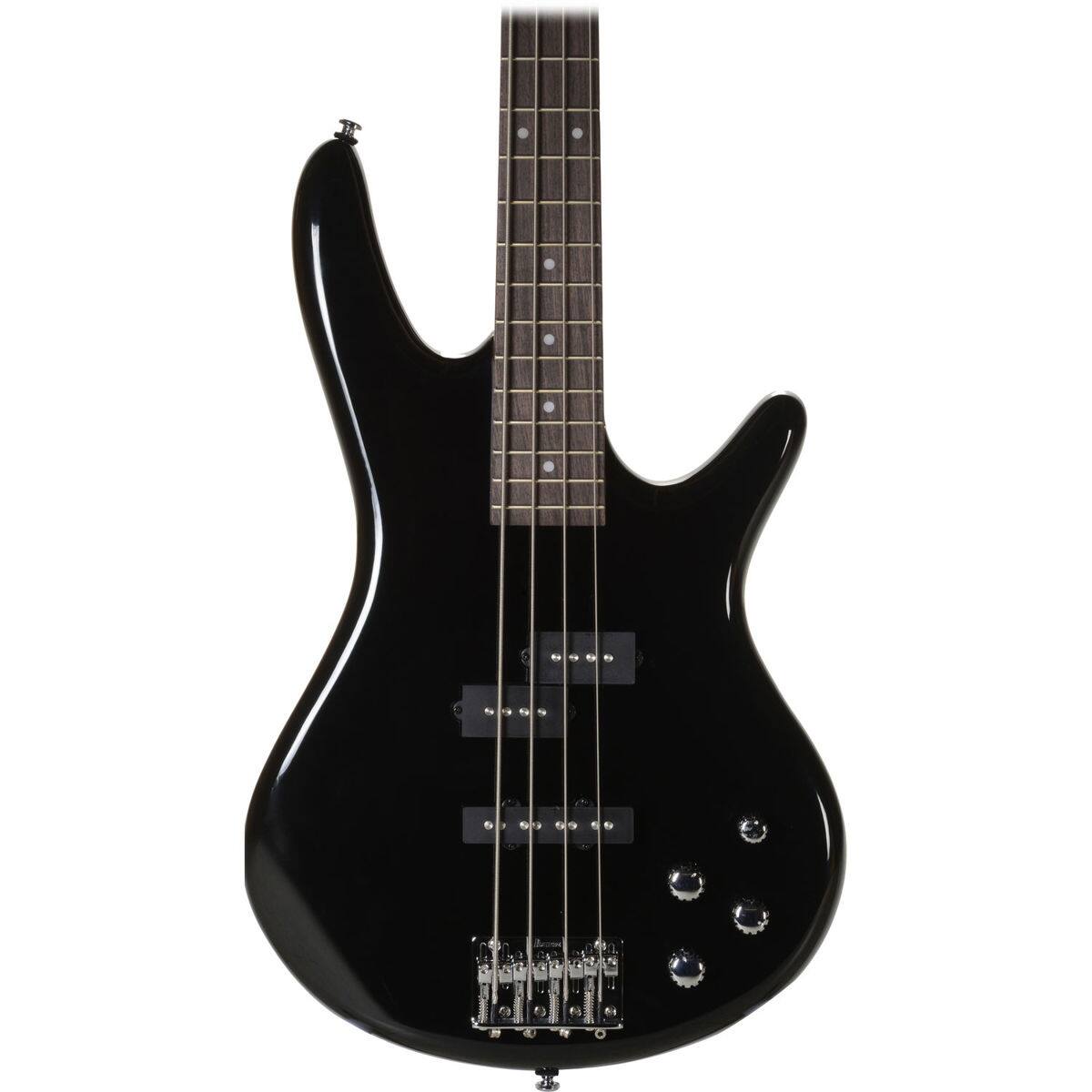 Alt View 4. Ibanez - Ibanez GIO Series GSR200 Electric Bass Guitar, Rosewood Fretboard, Black.