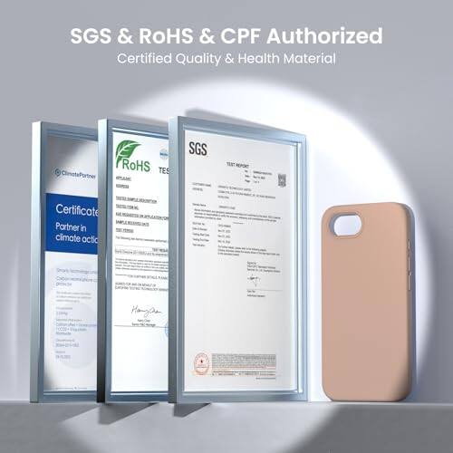 SGS & RoHS & CPF Authorized
Certified Quality & Health Material
SGS TNT Certificate
Partner in climate actic