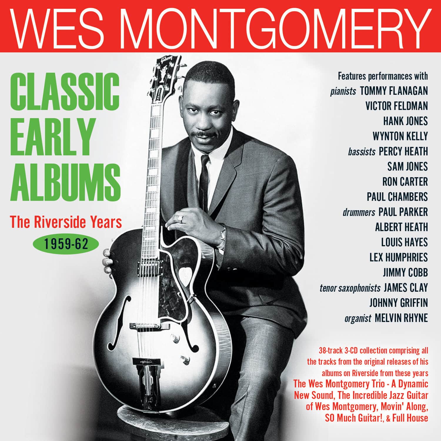 Wes Montgomery - Classic Early Albums: The Riverside Years 1959-62   - COMPACT DISCS [CD] price history on PriceWatchPro