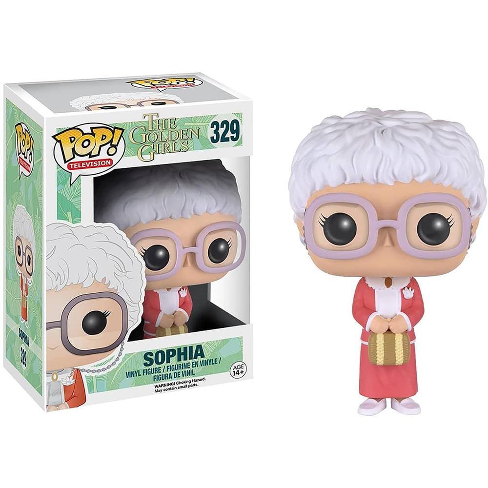 **The Golden Girls**

**Pop! Television 329**

**Sophia**

**Vinyl Figure / Figurine en Vinyle / Figura de Vinil**

**Age 14+**

**Warning: Choking Hazard - Small parts. Not for children under 3 years.**