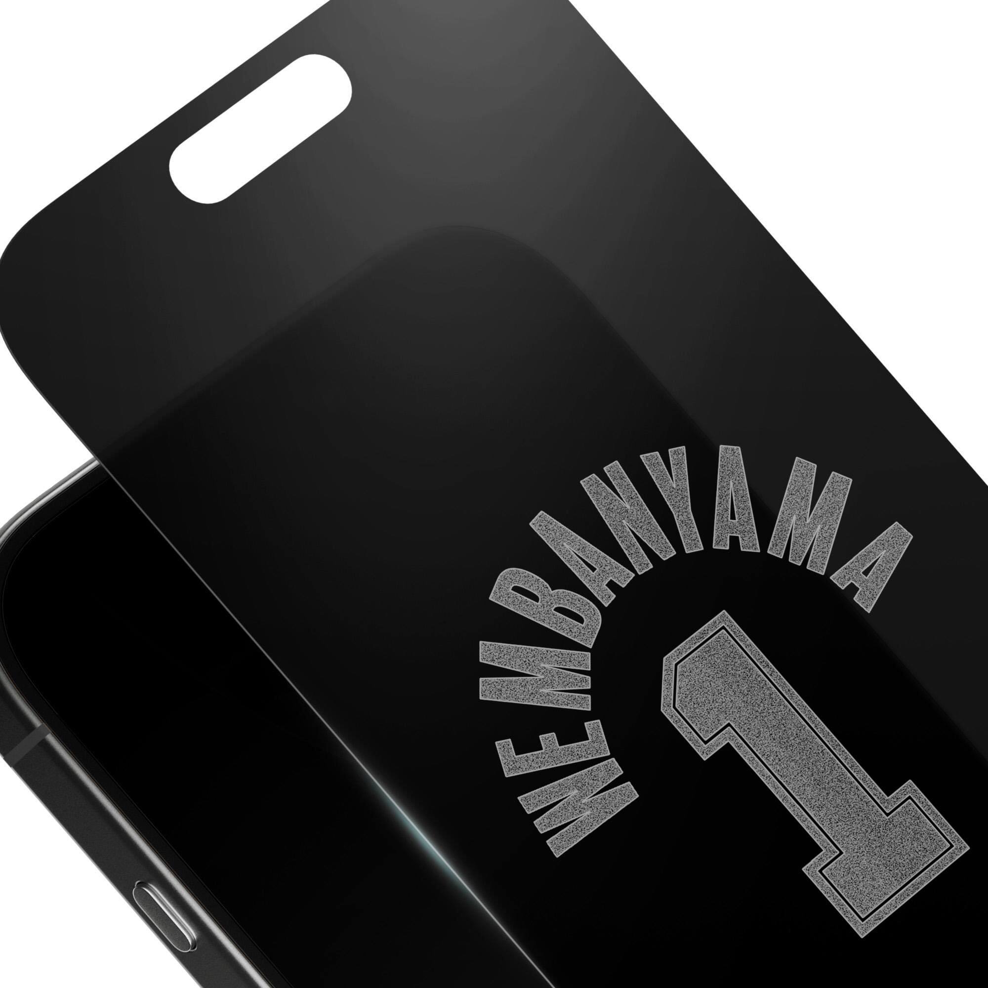 Alt View 2. Screen Skinz - Victor Wembanyama San Antonio Spurs Privacy iPhone Screen Protector - 13/13 Pro/14 - Multicolor.