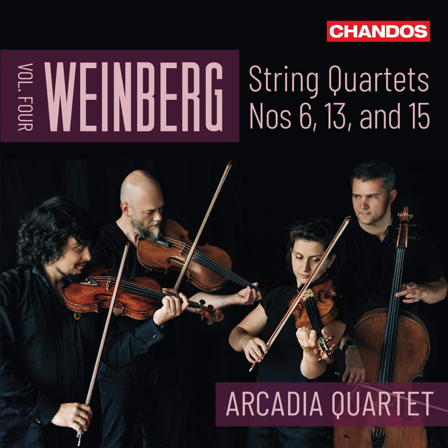 Arcadia Quartet - String Quartets Vol. 4  - COMPACT DISCS
