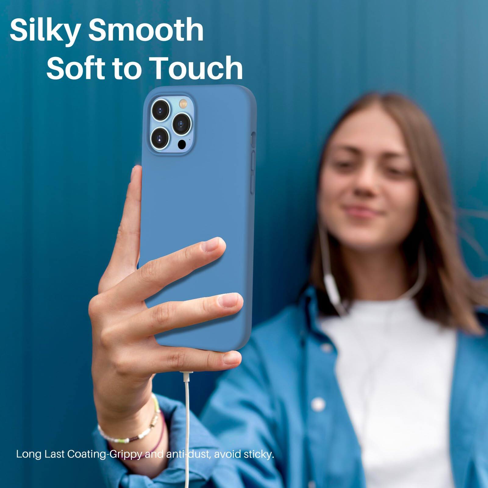 Silky Smooth Soft to Touch

Long Last Coating-Grippy and anti dust, avoid sticky.