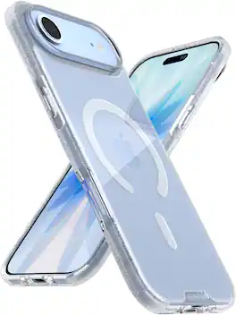 Smartish - iPhone Air MagSafe Case - Gripmunk Protective Slim Grip Magnetic Cover - Clearly Clear - Clearly Clear (MagSafe)